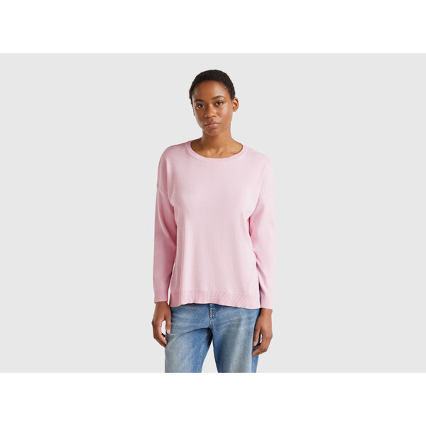 BOAT-NECK SWEAT.L/S