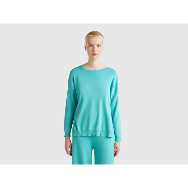 BOAT-NECK SWEAT.L/S