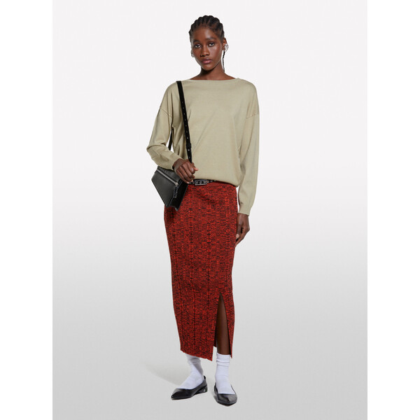 BOAT-NECK SWEAT.L/S