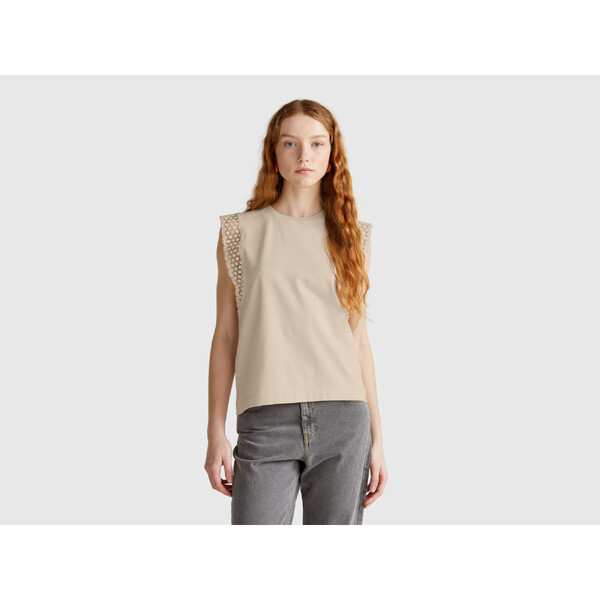 SLEEVELESS SWEATER - SVETR