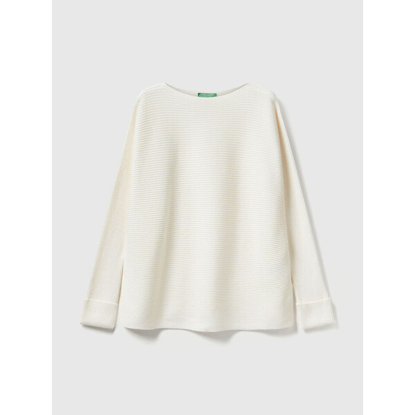 BOAT-NECK SWEAT.L/S