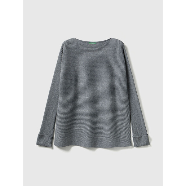 BOAT-NECK SWEAT.L/S