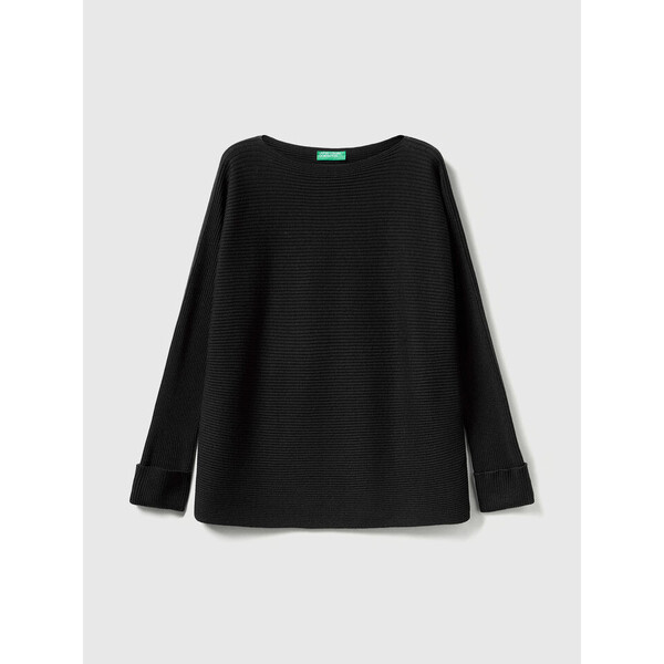 BOAT-NECK SWEAT.L/S