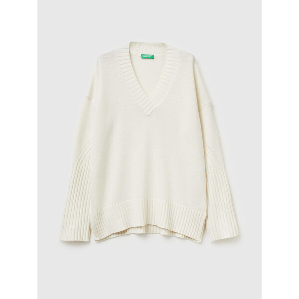 V NECK SWEATER L/S