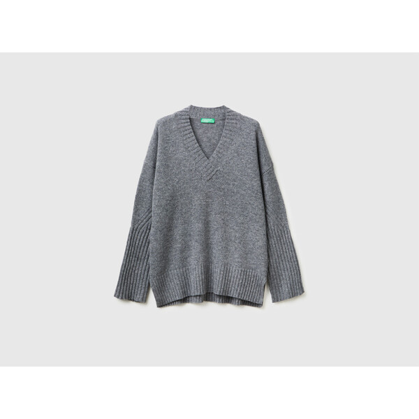 V NECK SWEATER L/S
