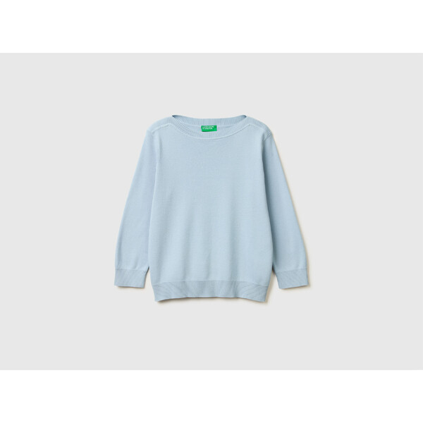 BOAT-NECK SWEAT.L/S