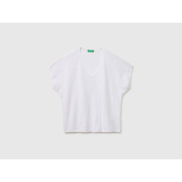 V NECK SWEATER H/S - SVETR