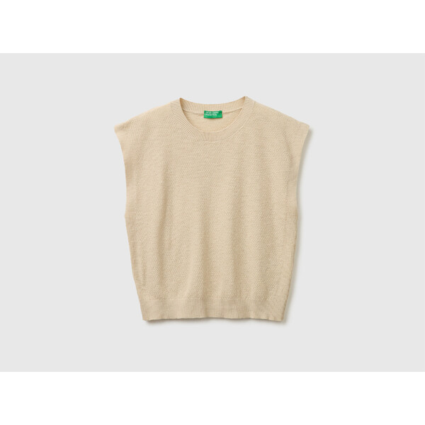 SLEEVELESS SWEATER - SVETR