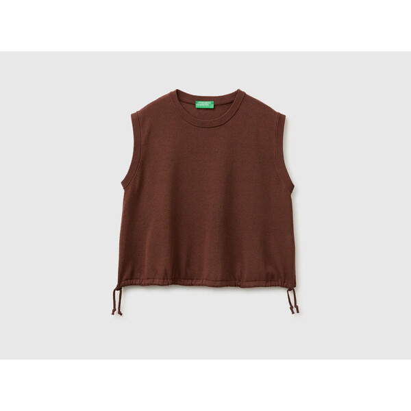 SLEEVELESS SWEATER - SVETR
