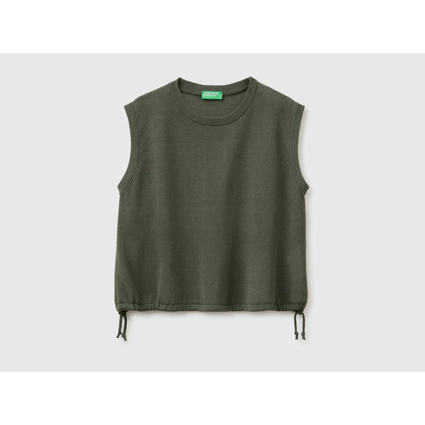 SLEEVELESS SWEATER - SVETR